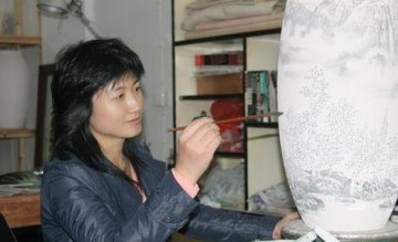 景德镇丁虹资料简介 丁虹陶瓷